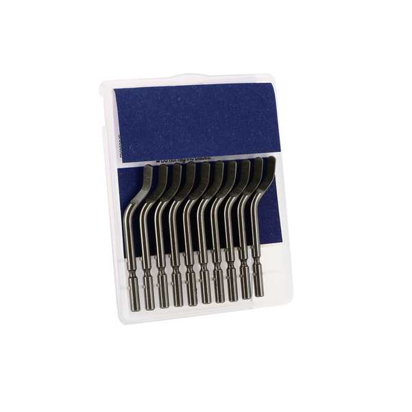 Lot de 10 Lames Type S20 Ø3.2mm HSS DG 8NNBS201000