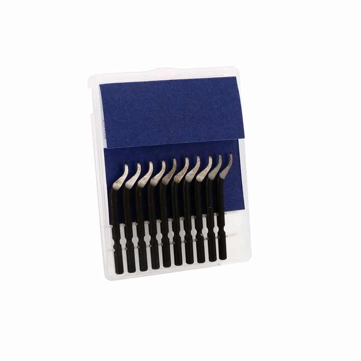 Lot de 10 Lames Type S150 Ø3.2mm HSS D  (PVC Polyamides) 8NNBK301000