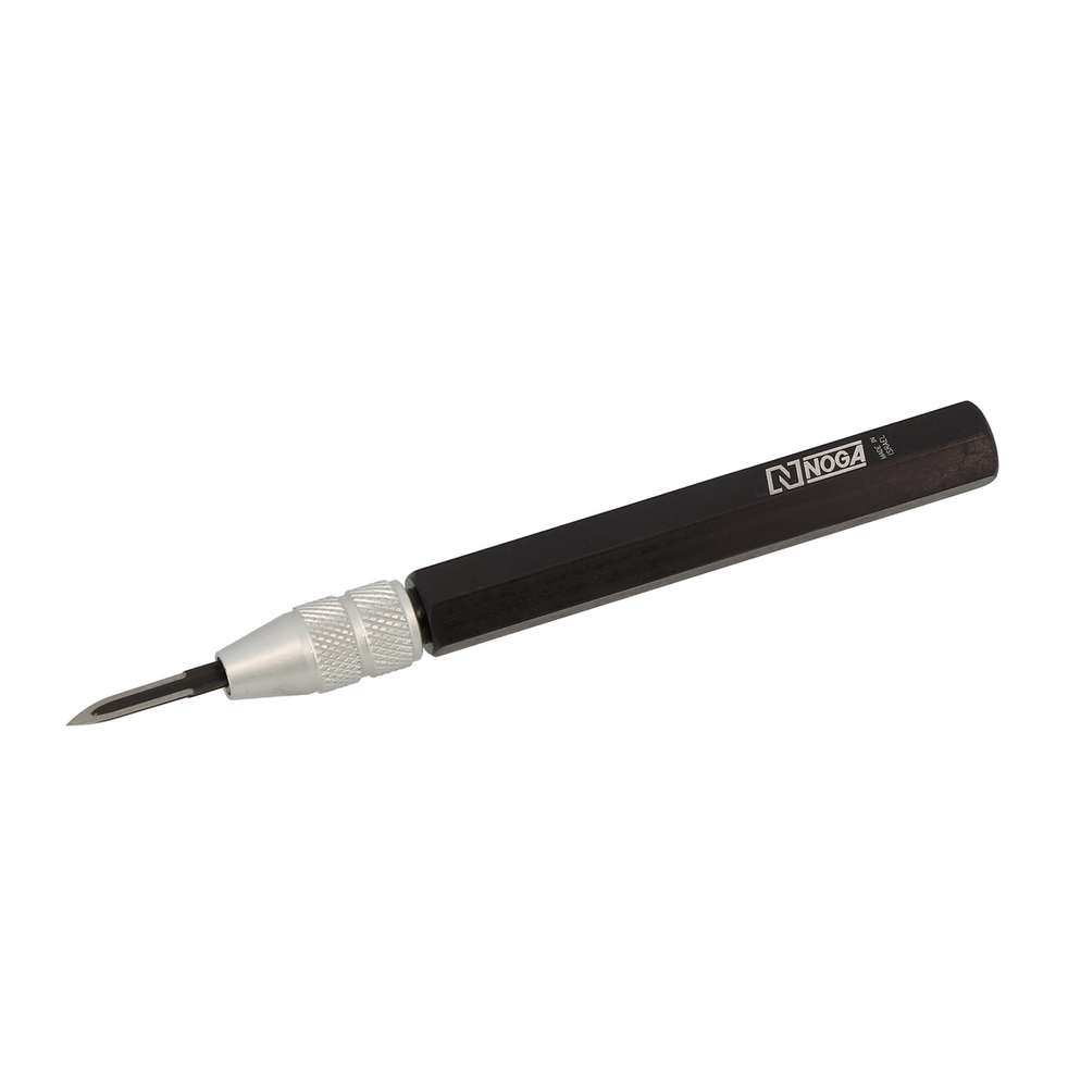 Grattoir réglable manche anodisé  Ø12mm lame 5mm T80 8NNSC800000