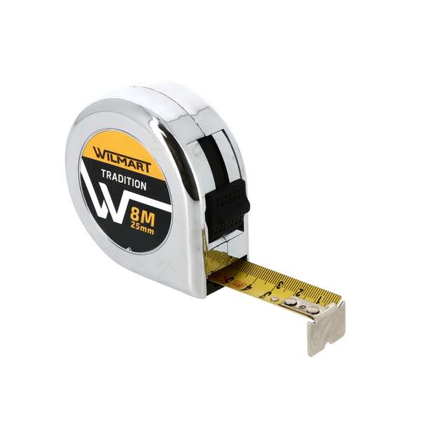 8M X 25mm  A/Bloc+Clip boîtier.ABS chromé 