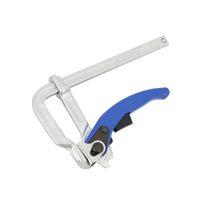 Serre-joint forgé serrage rapide -cap 200-saillie 100- rail 19,5X9,5