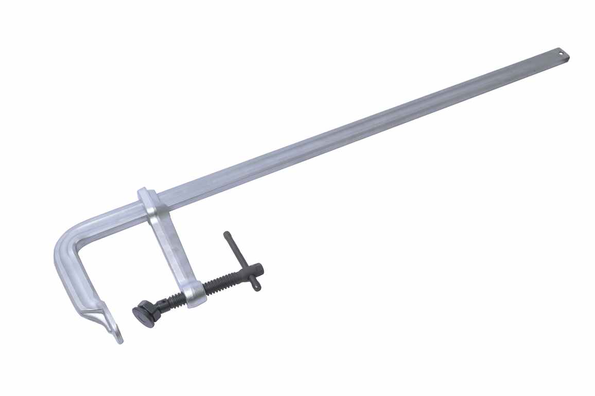 Serre-joint forgé - cap 1000 -saillie 175 - tete à rotule -rail 40*20