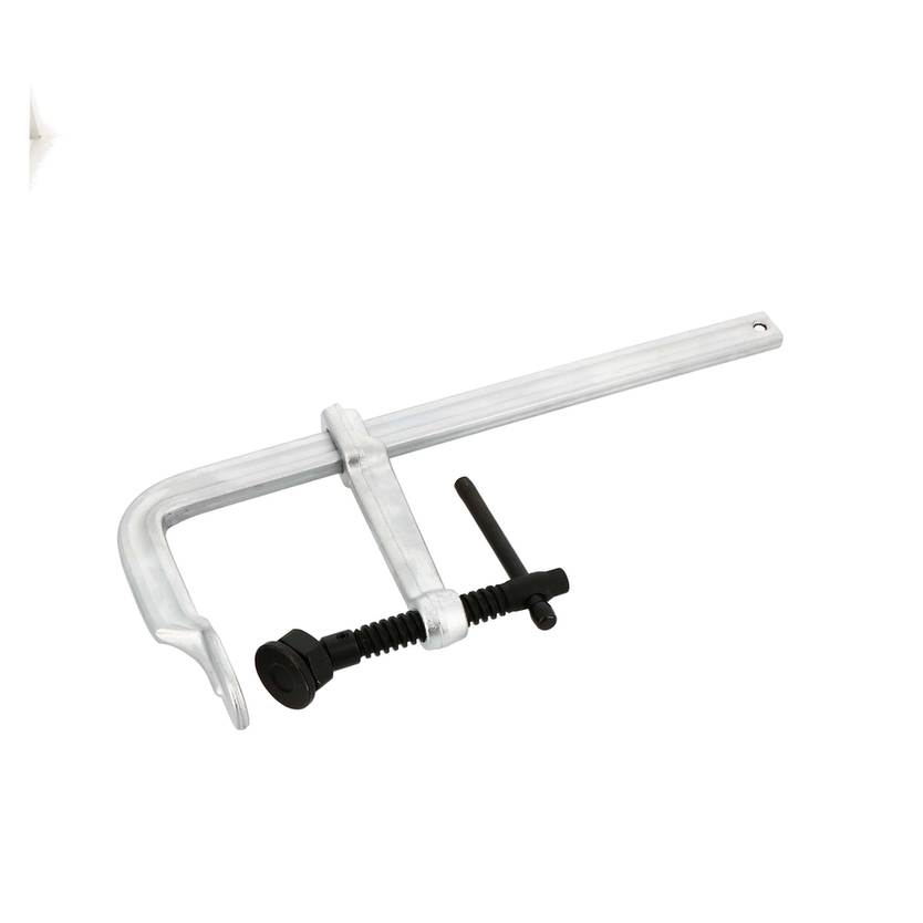 Serre-joint forgé cap 300 - saillie 120- tete à rotule - rail 27*13