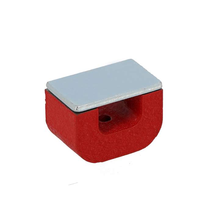 Aimant permanent à champ fermé - H9,5  D28,6 -M6 -  F=5,5Kg 