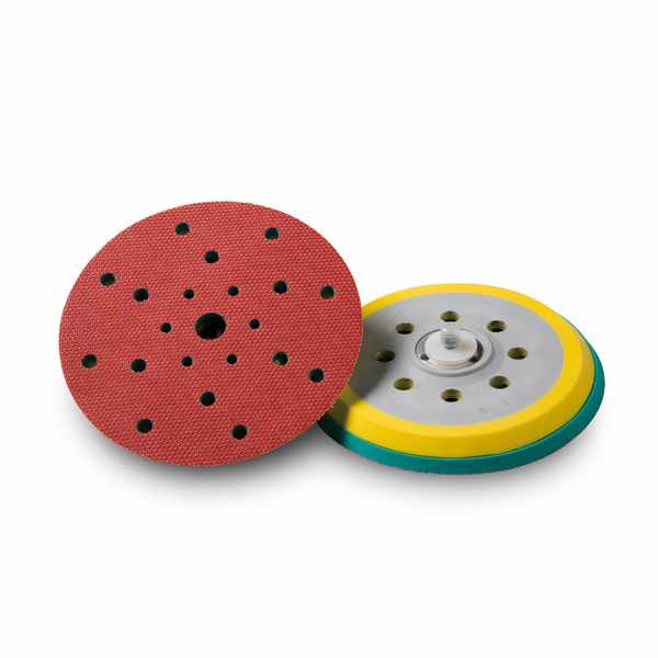 Plateau Poly Dur Velcro D150   5/16   6 Trous