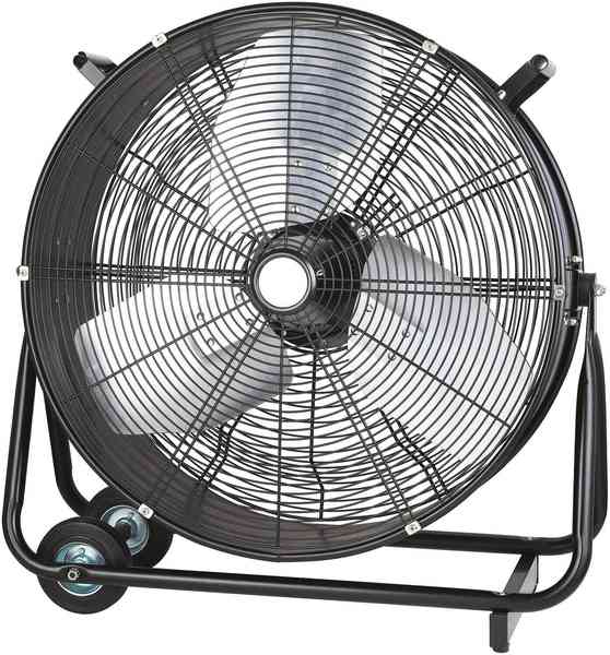 Brasseur d\'air à poser , EQUATION, Bombo, Diam.60 cm 330W noir